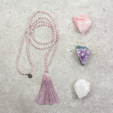 Rose Quartz Mala (Delicate) - Love