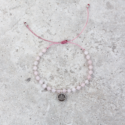 Rose Quartz Mala Bracelet - Love