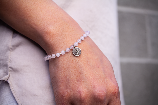 Rose Quartz Mala Bracelet - Love