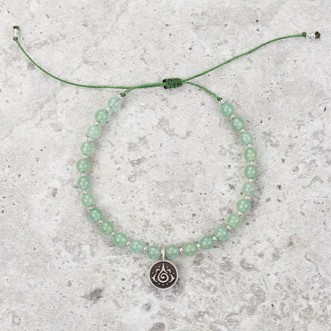 Green Aventurine Meditation Bracelet - Inspired & Optimistic